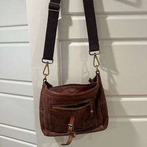Sundance Brown Leather Shoulder Bag